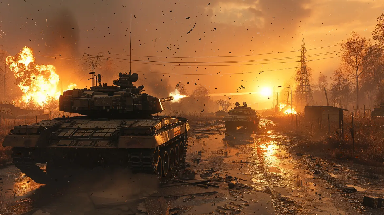 How Game Physics Impact Realism in War Simulators