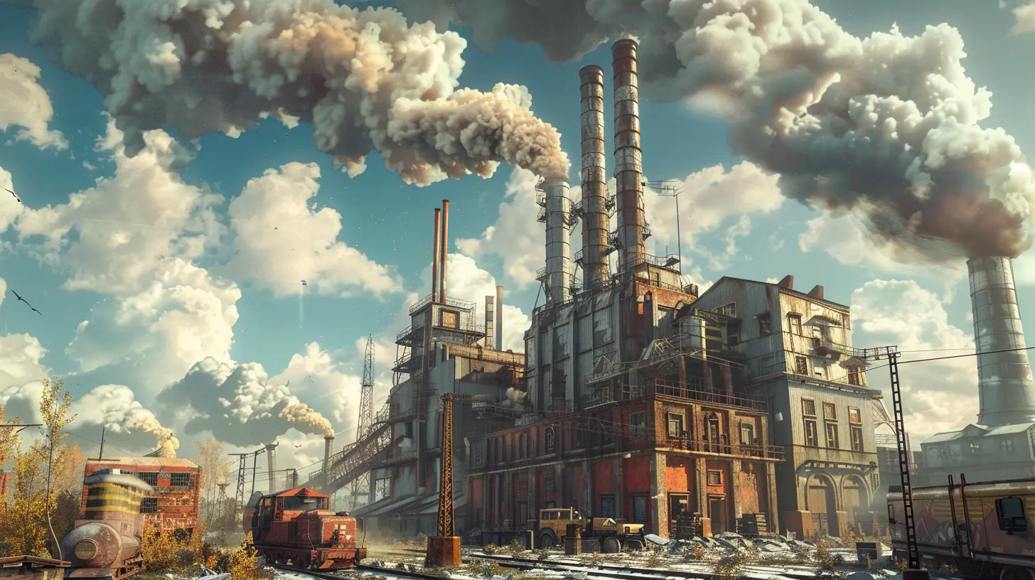 Power and Progress: Industrial Age Simulation Games with a Twist