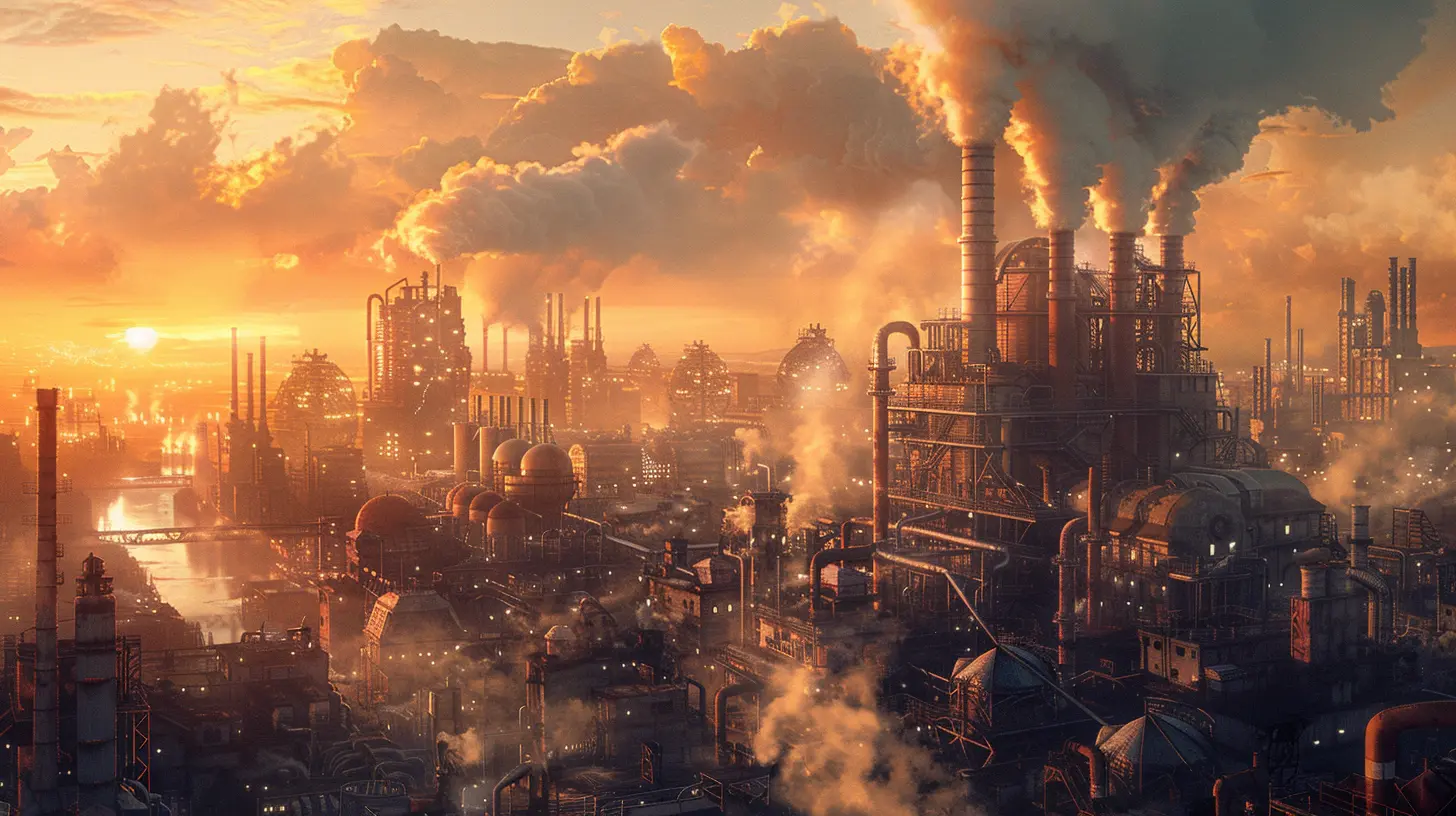 Power and Progress: Industrial Age Simulation Games with a Twist