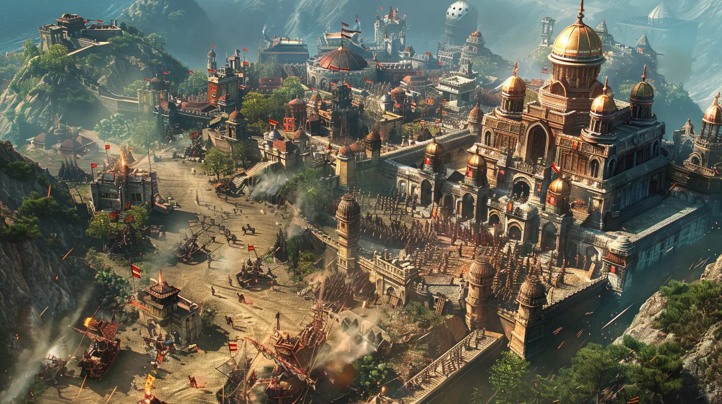 Real-Time Strategy Games with the Most Cinematic Battles