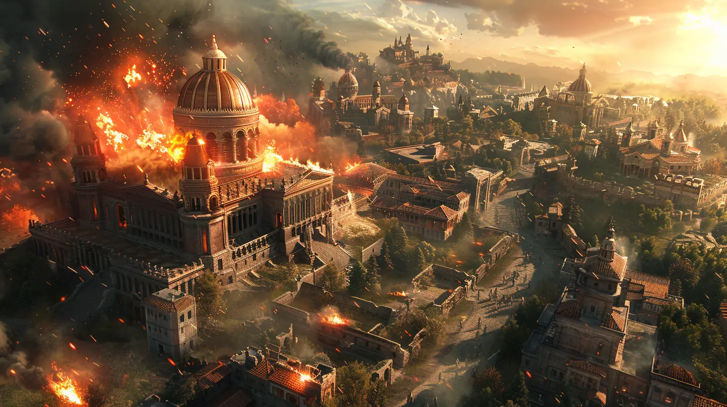 Real-Time Strategy Games with the Most Cinematic Battles