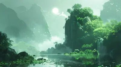 Creating Atmosphere Through Minimalist Art Styles