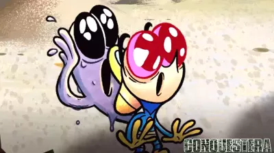 How Oh, My Doug! Creators Blended Ren & Stimpy and Osmosis Jones For Wild New Video Game (Exclusive)
