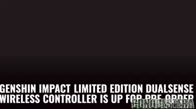 Pre-Orders Open for Genshin Impact-Themed DualSense Wireless Controller