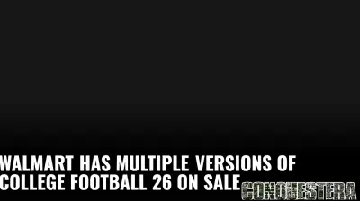 Walmart Launches Exclusive College Football 26 Editions